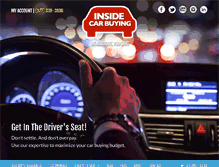 Tablet Screenshot of insidecarbuying.com